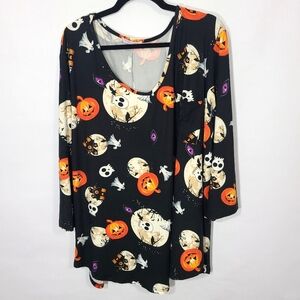 Belaroi‎ Women's Plus Size Halloween Shirt Size 3X